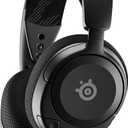 SteelSeries 61606 Arctis Nova 1 Gaming Headphones, Wired, Sealed Type, Compatible with PC, PS5, PS4, Switch, Bi-Directional Microphone, Noise Canceling, Space Audio, Hi-Fi Sound, Adjustable, Black