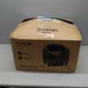Invengo Automatic Self-Cleaning Cat Litter Box, Open Top Design with Safety Sensors and Anti-Pinch Protection, Smart Automatic Litter Box for Small & Medium Cats and Multi-Cat Homes, Charcoal Grey