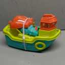 Boats - 3-in-1 Transforming Playset, Seal Animal Figurine, Play Fish, Pop-Up Feature, Stacking Water Toy, Kids-Toddlers 18Mo