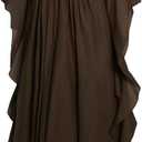 Vibsion Medieval Renaissance Costume Dress Regency Dresses for Women Victorian, Size: Small-Medium