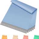 Metronic Poly Mailers 10x13 100 Pcs | Medium Size Shipping Bags for Clothing | Large Poly Mailer Bags, Shipping Envelopes, Mailing Bags for Small Business,Waterproof and Tear-Proof Poly Bags Blue