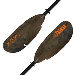 Pelican - Poseidon Angler Paddle - Aluminum Shaft with Reinforced Fiberglass Blades - Lightweight, Adjustable Kayaks Paddles - Perfect for Kayak Fishing, 98.5"