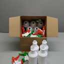 Eccliy 12 Pcs 16 Oz Plastic Spray Bottle, Adjustable Empty Reusable Sprayer for Cleaning, Planting, Water, Bathroom and Kitchen, BBQ, Commercial and Residential(Red, Green,Original)