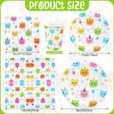 Zhehao 168 Pcs Cat Birthday Party Supplies Cat Birthday Decorations Tableware Set Includes Plates, Napkins, Cups, Knife, Fork and Spoon Dinnerware for Kitten Party Decorations, Serves 24