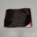 NAYOO 26 Inch Long Curly Middle Part Synthetic Heat Resistant Fiber Wig for Women - Daily Use Party Wig in Dark Brown