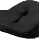 SFKLYU Memory Seat Cushion Car Seat Cushions Pressure Relief Lifting Cushions for Long Sitting Office Workers, Car Drivers,A1