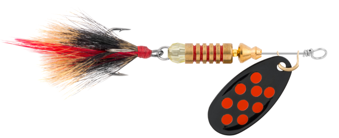 DANIELSON BLACK FIRE SPIN 1/4OZ RED #3 3PACK