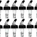 12 Pack Measured Liquor Pour Spout, Liquor Bottle Pourers, Measure Pour Spout for Liquor Bottles, Bottle Pourers for Alcohol, Shot Pourer Cocktail Liquor Dispenser Bar Bartending Tool -2oz/60ml