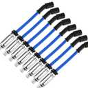 10.2 MM Racing Spark Plug Wires for Escalade Avalanche Camaro Colorado Corvette Express Impala Silverado Suburban Tahoe Canyon Savana Sierra Yukon 4.8 5.3 6.0 6.2 7.0 V8 08-20 BLUE