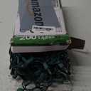 PREXTEX 200 Count Clear Christmas Tree Lights - 40 ft Warm Fairy String Lights with Green Wire - Indoor and Outdoor Mini Light for Christmas, Holiday Decorations, Trees, Fences, Patios and More