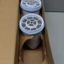 ZeroWater Official Replacement Filter - 5-Stage 0 TDS Filter Replacement - System IAPMO Certified to Reduce Lead, Chromium, and PFOA/PFOS, 2-Pack