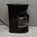 Mueller 12-Cup Drip Coffee Maker - Borosilicate Carafe, Auto-Off, Reusable Filter, Anti-Drip, Keep-Warm Function, Clear Water Level Window Coffee Machine, Kitchen Essentials & Accessories (Black)