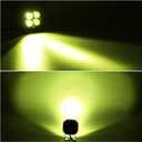 Kawell 40W LED Fog Light Pods 3000K Spotlight Driving Light IP67 Waterproof Work Light Pods for Motorcycle Off road ATV UTV 4X4 SUV Truck Tractor Boat (2 Pack)