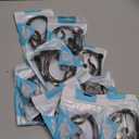 A 2 Pin G Shape Earpiece Headset for CP200 GP300 CLS1110 CLS1410 Walkie Talkies/Two Way Radio (Pack of 10)