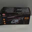 VATOS RC Helicopter for Boys, 2.4G Remote Control Helicopter with LED Light for Kids 12+ Years Old, Fixed Height, One-Key Take-Off, Indoor RC Planes Ideal Festival Gifts for Boys Adults (Red)