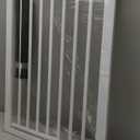 41 Inch Tall Baby Gate Auto Close Dog Gate Adjustable 29.92"-43.71" Wide Pressure Mounted Walk Through Swing Pet Gate for Doorways (White, 29.92"-43.71" Wide)