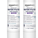 Amazon Basics Replacement Samsung DA29-00020B Refrigerator Water Filter Cartridge - Pack of 2, Premium Filtration, Easy to Install