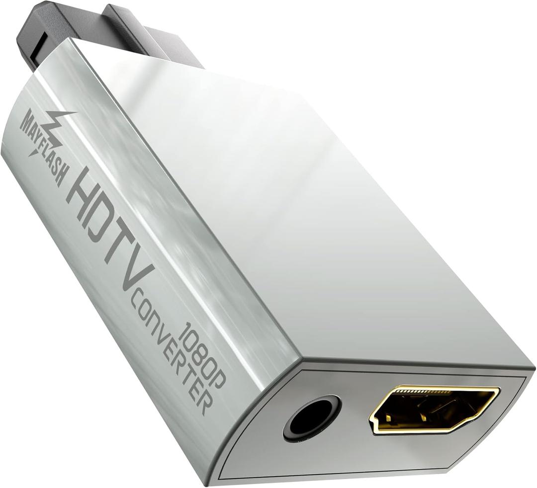 MAYFLASH N64 to HDMI Adapter N64 Gamecube SNES SFC to HDMI Converter 1080P for Full HD Converter with 3.5mm Audio Jack HDMI Output N64 to HDMI Converter MAYFLASH N64 to HDMI Adapter N64 Gamecube SNES SFC to HDMI Converter 1080P for Full HD Converter with 3.5mm Audio Jack HDMI Output N64 to HDMI Converter