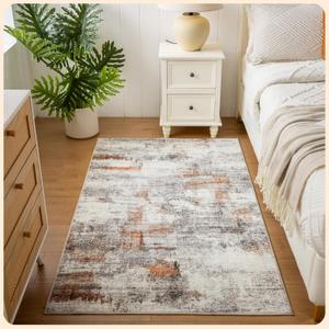 5 x 3 feet rug white