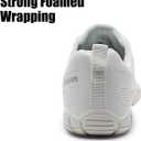 WateLves Barefoot Water Shoes Women Men Breathable Wide Width Toe Box Beach Walking Shoes Comfortable Slip On Minimalist Sneakers for Travel Hiking (White)