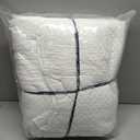 Cmfshape 100% Cotton Quilt California King Size-White Bedspread 114"x102"-Coin Pattern Bedding Set 3 Pieces-Pre-Washed Lightweight Cotton Coverlet-Suitable for Bed,Couch,Quilt Blanket All Seasons