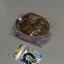 RUWISS Large Messy Bun Hair Piece with Claw Clip Human Hair Bun Wavy Curly Chignon Hair Bun Extensions Updo Hair Pieces for Women Claw Clip Ponytail for Women, Brown with Warm Blonde Highlights (45g)