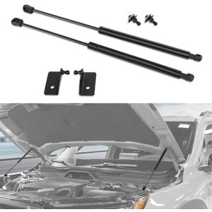 Hood Struts for Pilot 2023 2024 2025 2026 - Hood Lift Support, No Drill Front Gas Shock Lift Supports Compatible with Honda Pilot Accessories