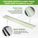 110in FS-1400/2 Guide Rail (1400 mm) - 110"Aluminum Track Saw Guide Rail Compatible with Festool TS-55/TS-75 Track Saws, Precision Plunge Circular Saw Guide Rail for Long Woodworking Cuts