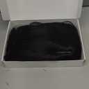 FESHFEN Long Wigs with Bangs, Synthetic Natural Looking Layered Straight Hair Wig for Women Daily Party Use 18 inch, Natural Black