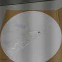 PATIKIL 16" Diameter Lampshade Diffuser, 2 Pcs 2.7mm Thick Round Diffuser Sheet for Drum Lampshades, Pendants Light, DIY Light Shield, Translucent White