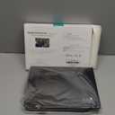 Extra Large Weekly Pill Organizer 4 Times a Day, XXL Large Pill Box, 7 Day Medicine Organizer, Black Pill case for Vitamin/Fish Oil/Supplements