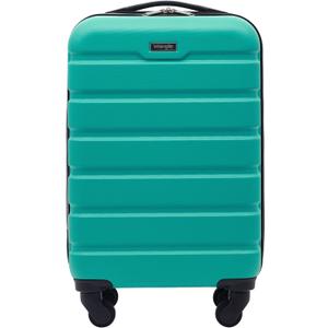 Wrangler 22" Hardside Spinner Carry-On Luggage, Teal