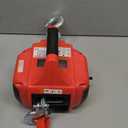 Portable Drill Winch 1000LBS, Drill Powered Winch with Alloy Steel Wire Rope 40FT, Drill Winch for Lifting, Dragging, Handling, Trailer (Red)