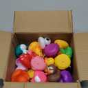 LINICE 30 Pcs Rubber Ducks, Random Assortment Ducks Bulk, Mini Rubber Duckies for Toddler Baby Bath Toys, Kids Bath Pool Toys Birthday Gifts Party Favors