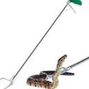 60“ Professional Snake Tongs - Extra Long Heavy Duty Snake Catcher Tongs Grabber Rattle Wide Jaw Handling Tool