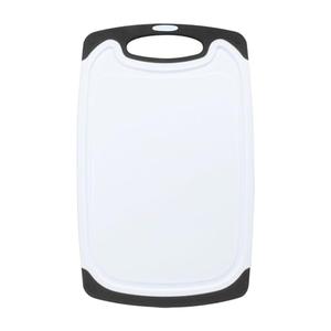 5.9X9.8 inch High-Density Plastic Mini Cutting Board with Built-In Handle - Easy to Clean, Non-Slip Chopping Board for Kitchen - BPA-Free Small Cutting Board and Dishwasher Safe Design