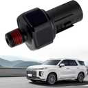 Replace OE# 94750-37100/9475037000, Engine Oil Pressure Switch, Compatible with Hyundai K1a 2001-2018 (1PC-Black)