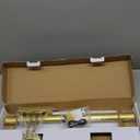 24.4" Wireless Picture Lights, Rechargeable Battery Art Display Light with Remote Control, Dimmable/Timer Off Dartboard Light, 3 Lighting Modes Full Metal Painting Display Lights (Gold-1Pack)