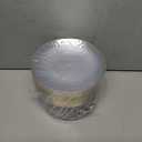 R-kay 100 Pack Clear Plastic Plates - 6.25 IN Hammered Gold Rimmed Sturdy, Durable And Extra Heavy Duty Gold Plastic Dessert Plates Disposable - Ideal For Appetizer And And For Desserts.