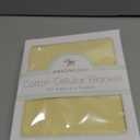 Amazing Baby Cellular Blanket, Premium Cotton, Ultra Soft, Breathable, Cozy Gift for Baby Boys and Girls, Favorite Toddler Blanket, 44 x 44 inches (112 x 112 cm), Soft Yellow