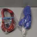 [Upgraded] 18ft/21ft/24ft/28ft Round Winter Pool Covers for Above Ground Pool Cover 24FT Cover 4FT Overlap - 500D Windproof with Steel Cable & Heavy Duty Winch - Swimming Pool Winter Cover Beige