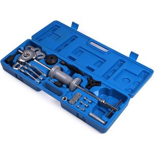 SCITOO Fit Most Pulling Applications Bearing disassemble Slide Hammer Puller Tool Set Come with 1 Internal 3-jaw Puller 1 External 3-jaw Puller 1 T-bar Assembly 1 Seal Hook