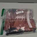 Berlune 24 Pieces Football Party Favors Drawstring Gift Bags 10 x 7 Inch Football Sports Goodie Bags Super Birthday Supplies Backpack Bulk Bowl for Gym Travel Party Storage Favors Supplies