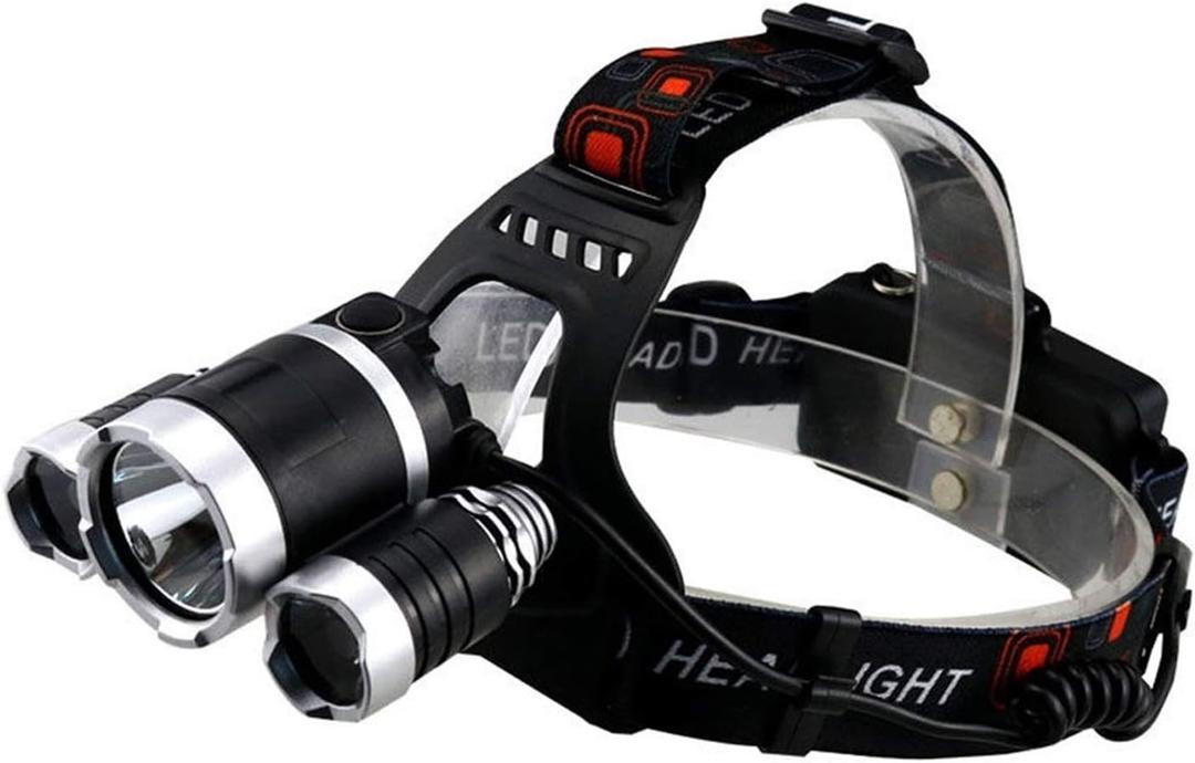 Headlamp, Rechargeable Headlamp for Adults Headlight 4 Modes Lightweight Headlamps for Camping Running Fishing Outdoors Headlamp, Rechargeable Headlamp for Adults Headlight 4 Modes Lightweight Headlamps for Camping Running Fishing Outdoors