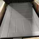 Suncast Outdoor Storage Shed for Backyard and Garden, Horizontal, 4' x 2.5', Stoney Grey - Portable Utility Deck and Cabinet for Tools, Equipment, and Garbage