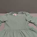 Arshiner Girls Dress Fall Boho Long Sleeve Shirred Smocked Tiered Party Dresses with Pockets (11-12 Y, Sage Green)