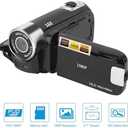 Digital Camcorder, DH-90 16X Digital Zoom 2.7 Inch Colourful Display Screen, High Definition Camera Image Video Shooting Camcorder US Plug 110-240V