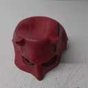 DD Matt Mask Helmet Latex Cosplay Masquerade Party Halloween Costume Props Red