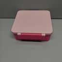 Pawtong Bento Lunch Box with 8oz Soup Thermo, Kids Leakproof Lunch Food Containers with 4 Compartment, Kids Thermo Insulated Hot Food Jar for School, Trvael - (Pink)