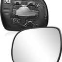 Driver Side Mirror Glass Replacement for Lexus RX330 2004-2006| RX350 2007-2009| RX400h 2006-2009, Left Side Mirror Glass, Rear View Convex Glass with Power Heated, 8790648050